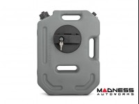 Fluid Container - Flat - Mountable - Rough Country - Gray - 10L