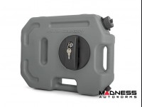 Fluid Container - Flat - Mountable - Rough Country - Gray - 10L