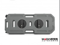 Fluid Container - Flat - Mountable - Rough Country - Gray - 20L