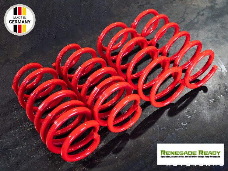 Jeep Renegade Lowering Springs - MADNESS - Sport