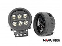 3.5-Inch Round LED Lights - Black Series - Rough Country