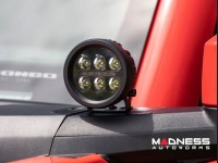 3.5-Inch Round LED Lights - Black Series - Rough Country