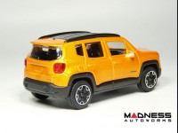 Jeep Renegade Die Cast Model - 1:43 Scale - Orange
