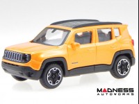 Jeep Renegade Die Cast Model - 1:43 Scale - Orange