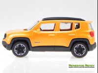 Jeep Renegade Die Cast Model - 1:43 Scale - Orange