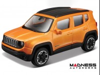 Jeep Renegade Die Cast Model - 1:43 Scale - Orange
