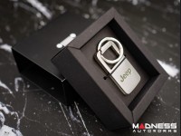 Jeep Keychain - Stainless Clip w/ Jeep Logo