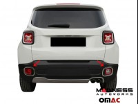 Jeep Renegade Rear Reflector Trim Set - Chrome