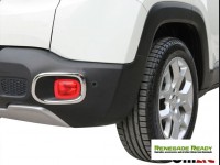 Jeep Renegade Rear Reflector Trim Set - Chrome