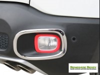 Jeep Renegade Rear Reflector Trim Set - Chrome