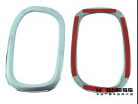 Jeep Renegade Rear Reflector Trim Set - Chrome