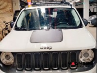 Jeep Renegade Flexible Solar Panel Kit - Complete Kit w/ Waterproof Controller + Hood Decal - 55W
