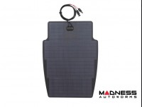 Jeep Renegade Flexible Solar Panel Kit - Complete Kit w/ Waterproof Controller + Hood Decal - 55W