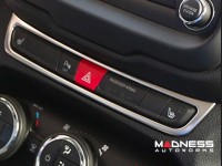 Jeep Renegade A/C Control Trim - Silver - Pre Facelift