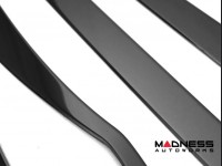 Jeep Renegade Door Trim - Lower Side Molding Kit - Dark Chrome Steel