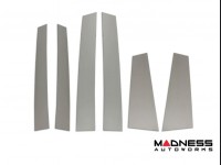 Jeep Renegade Pillar Trim Set - Black Chrome