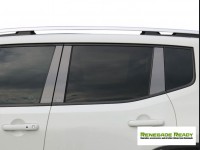 Jeep Renegade Pillar Trim Set - Black Chrome