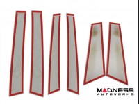 Jeep Renegade Pillar Trim Set - Black Chrome