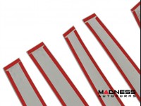 Jeep Renegade Pillar Trim Set - Black Chrome