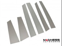 Jeep Renegade Pillar Trim Set - Black Chrome