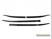 Jeep Renegade Door Trim - Lower Side Molding Kit - Dark Brushed Steel