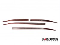Jeep Renegade Door Trim - Lower Side Molding Kit - Dark Brushed Steel