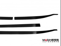 Jeep Renegade Door Trim - Lower Side Molding Kit - Dark Brushed Steel