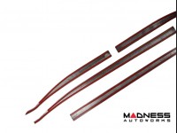 Jeep Renegade Door Trim - Lower Side Molding Kit - Dark Brushed Steel