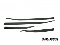 Jeep Renegade Door Trim - Lower Side Molding Kit - Carbon Fiber 