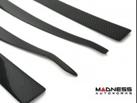 Jeep Renegade Door Trim - Lower Side Molding Kit - Carbon Fiber 