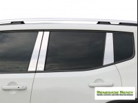 Jeep Renegade Pillar Trim Set - Chrome