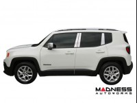 Jeep Renegade Pillar Trim Set - Chrome