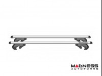 Jeep Renegade Roof Rack Cross Bars - for models w/ factory roof rails - Silver