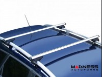 Jeep Renegade Roof Rack Cross Bars - for models w/ factory roof rails - Silver