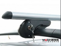 Jeep Renegade Roof Rack Cross Bars - for models w/ factory roof rails - Silver