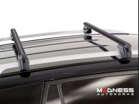 Jeep Renegade Roof Rack Cross Bars - for models w/ factory roof rails - Black