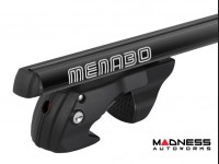 Jeep Renegade Roof Rack Cross Bars - for models w/ factory roof rails - Black
