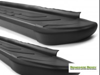 Jeep Renegade Side Steps - FABA Running Boards - Black