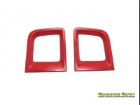 Jeep Renegade Front Bumper Frame Trim - Red