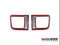 Jeep Renegade Front Bumper Frame Trim - Red