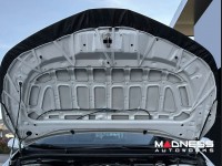 Jeep Renegade Front Hood Mask - Carbon Fiber Look