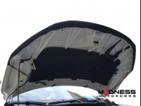 Jeep Renegade Front Hood Mask - Checkered Design