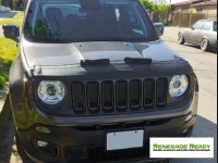 Jeep Renegade Front Hood Mask - Black