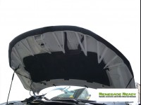 Jeep Renegade Front Hood Mask - Checkered Design