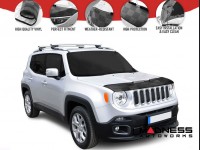 Jeep Renegade Front Hood Mask - Checkered Design