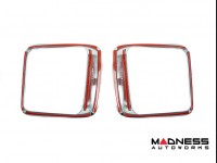 Jeep Renegade Inner Taillight Trim Pieces - Chrome