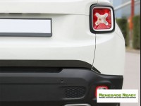 Jeep Renegade Lower Tailgate Trim - Carbon Fiber