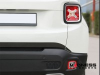 Jeep Renegade Lower Tailgate Trim - Carbon Fiber