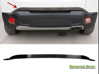 Jeep Renegade Lower Tailgate Trim - Black Brushed