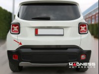 Jeep Renegade Lower Tailgate Trim - Black Brushed